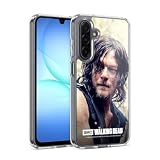 Head Case Designs Officially Licensed AMC The Walking Dead Half Body Daryl Dixon Gel Case [Military Grade Protection] Compatible with Samsung Galaxy A17 4G / 5G