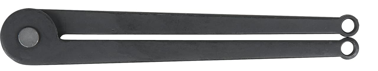 KS Tools 150.3206 Zweilochmutterndreher, verstellbar, Länge 263 mm