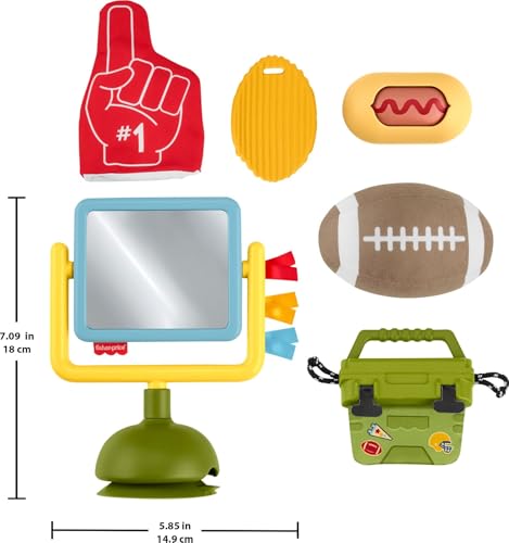 Fisher-Price Mini Me Moments Tiny Tailgater Set, 6 Baby Toys - image 6