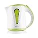 ECG RK 1022 Green Hervidor de agua, 1 L Plástico, Verde y Blanco