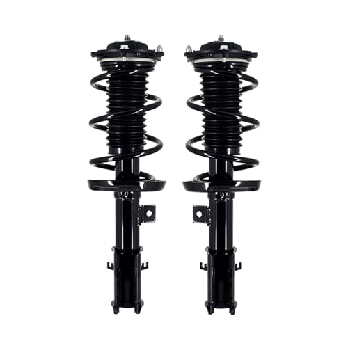 PM Auto Pair of 2 Front Left-Right Quick Complete Strut-Coil Spring Assembly Replacement For 2016-2019 Chevy Cruze L4 1.4L Turbo by PM Auto - Used condition - US$188.33