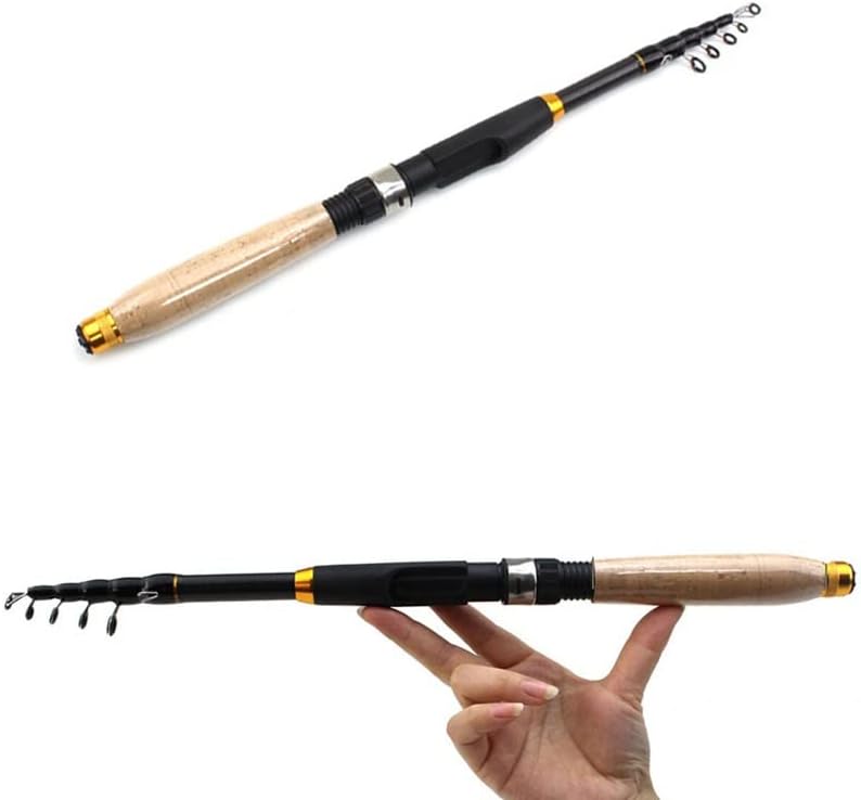 1.8、2.1、2.4、2.7、3、3.6 メートル伸縮式釣竿トラベルスピニング釣竿アンチポータブルシーポール釣り人用 (D 3.0