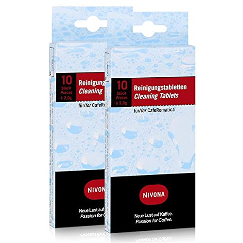2 x Nivona Reinigungstabletten NIRT 701 VE10 2 x 10 Stück à 2 g