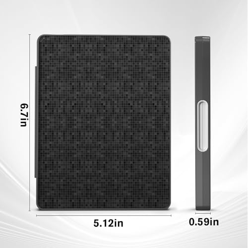 Fosmon Etui na Karty Gry dla Nintendo Switch 2/1 / OLED/Lite, Pojemnik na 32 Kartridże z 32 Slotami na Karty Micro SD, Magnetyczne Zamknięcie, Twarda Obudowa, Wyściółka Silikonowa, Czarny