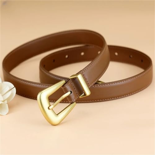 Genuine Leather Belt For Women Burgundy Leather With Gold Metal Buckle Casual Belts For Jeans Dresses4