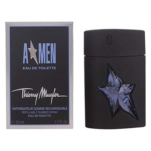 A*MEN Eau De Toilette By Thierry Mugler Refillable Rubber Spray, 3.4 Fl. Oz.