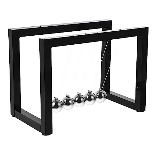 Hemoton Newton Pendulum Balls Science Decor Newton Cradle Acrylic Energy Conservation Ornament