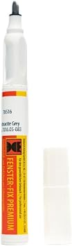 Graff-City Konig RAL Touch Up Paint Pen, Window & Door Frame Scratch Repair Marker, Fast Drying Fenster Fix Colours Rosewood/Black Cherry RAL8015