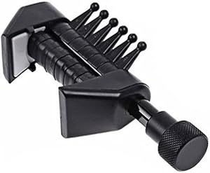 Alnicov Multifunction 6 Chord Capo,Open Tuning Spider Chords,Portable Alternative Tuning Guitar Capo for Acoustic Guitar Strings,Black