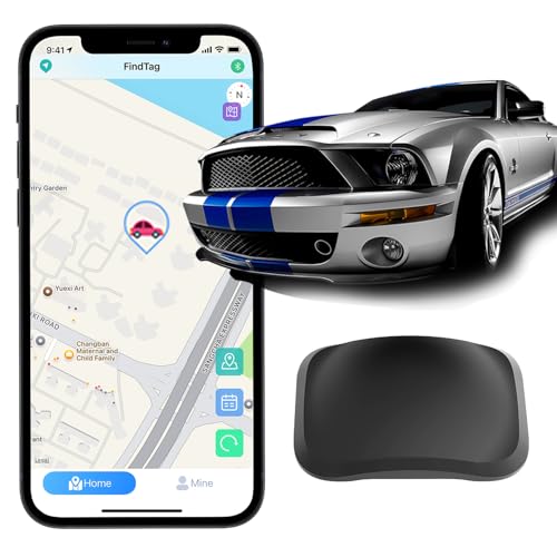Real-Time Mini GPS Vehicle Tracker - Weatherproof Magnetic Design - No Monthly Fee - Compatible with