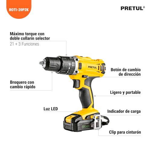 taladro para tablaroca marca Pretul (3)