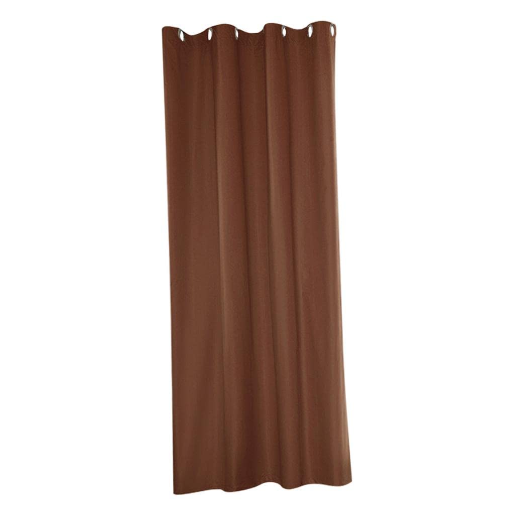 Club Bollywood®Indoor Outdoor Curtains Coffee_54X108Inch|Home & Garden | Curtains Drapes & Valances|1 Piece Blackout Curtain-image-10