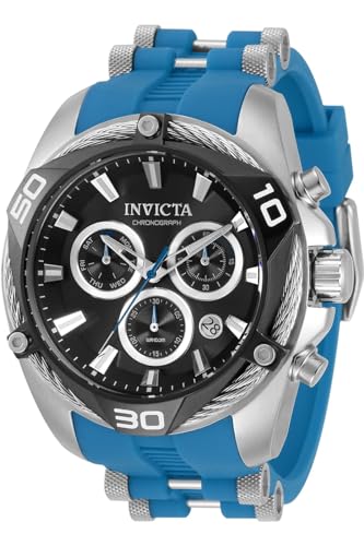 Montre Invicta Quartz modèle 31312 de haute précision dotée d'un bracelet silicone durable