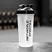 FORZA Bouteille Shaker Protéines 700ml | Gourde Nutrition pour Sports | Bouteille Mixer pour le Gym l'Haltérophilie | Choix de couleurs | Lots de 1, 3, 20 ou 72 en option (Lot de 1, Noir)