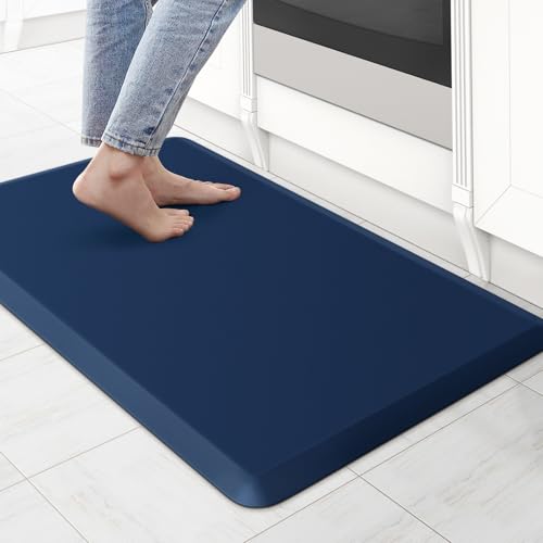 Image of Kitchen Mat Cushioned Anti Fatigue Rug Standing and Comfort Floor Mats | Water-Resistant, Non-Slip, Easy to Clean Comfort Floor Mat for Kitchen, Sink & Office, Multiple Colors & Sizes, 17.3 inchx28 inch