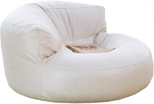 DLOETT - Juego de funda de cuero para sofá sin relleno, silla de sofá perezoso, reposapiés, taburete para asiento de suelo, puf de tatami en esquina