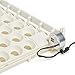 Farm Innovators Automatic Egg Turner, 41 Spot Chicken Egg Turning Tray with Thermometer for Improved Hatching Rate - Compatible with Select Incubators