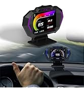 Multi Colour Design 5.5 A8 Car HUD Head Up Display Windshield Projector Speeding Warning Fuel Obd Ii And Eobd Speedometers - View #5