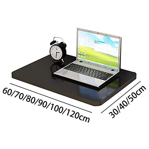 Table Murale Pliante Bureau Pliant de Table à Manger Blanc LUNEZY - 7