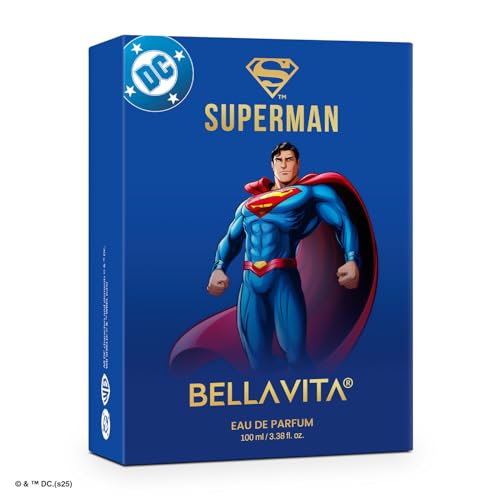 Image of BELLAVITA SUPERMAN | Long Lasting EDP 100ml Perfume for Man | Bergamot, Jasmine and Musk | Premium Fragrance for Men