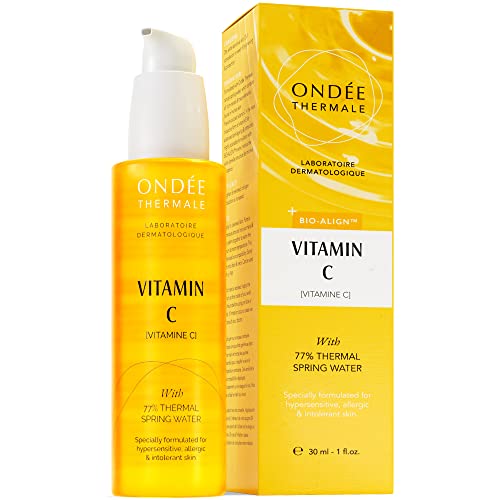 Organic Pure Vitamin C Serum for Face with Hyaluronic Acid - Hydrating Anti Aging Vitamin C Face Serum for Women - Brightening, Rejuvenating, Smoothing Moisturizer with Vitamin E, Ferulic Acid