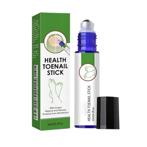 Aceite de árbol de té roll-on de 0.3 onzas líquidas para la salud de las uñas de los pies y las uñas, fortalece y renueva la apariencia de las uñas, fórmula natural de acción rápida