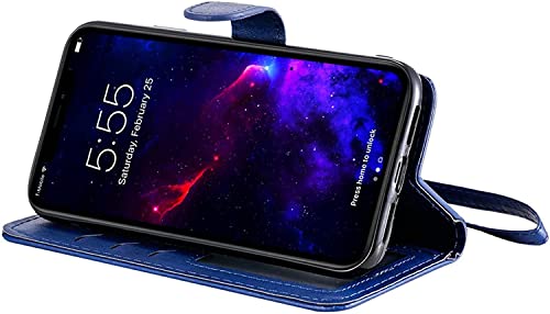 Étui iPhone 13 Pro magnétique en cuir premium avec support vidéo