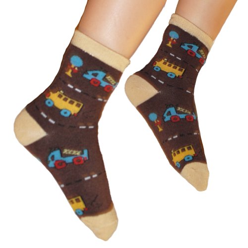 Angelina Meias infantis para meninos e meninas (12 pares), 12-pairs Boy Assortment, Small (1-3 years