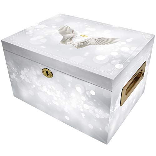 Image of Angel Cremation Urns for Human Ashes Adult Female Chest Urns for Ashes