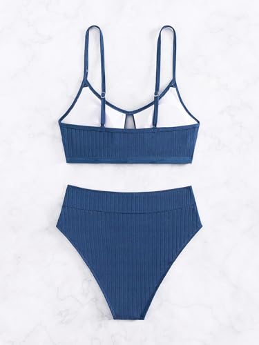 Women's High Waisted Bikini Sets Two Piece Swimsuit Bathing Suit 20254
