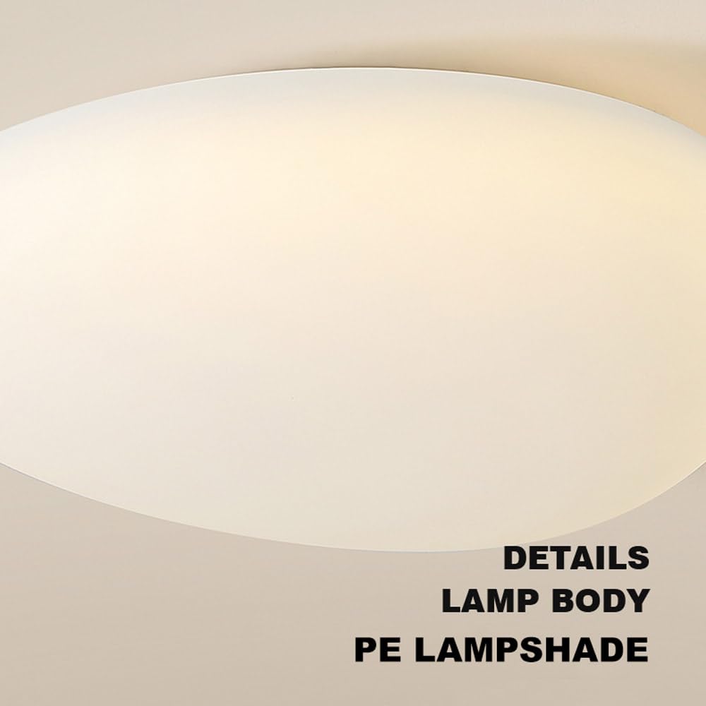 Générique Lampy sufitowe Nowoczesna ściemnialna lampa sufitowa LED z białym kloszem PE kształt kostki brukowej do sypialni salonu pralni korytarza oświetlenie sufitowe