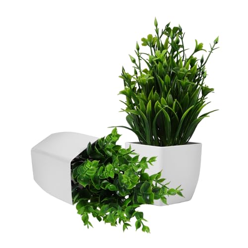 GALPADA Planta Maceta Artificial Realista Decoración De Bonsái Falso De Adorno Imitación Suculentas Maceta para Decoración Interior y Exterior