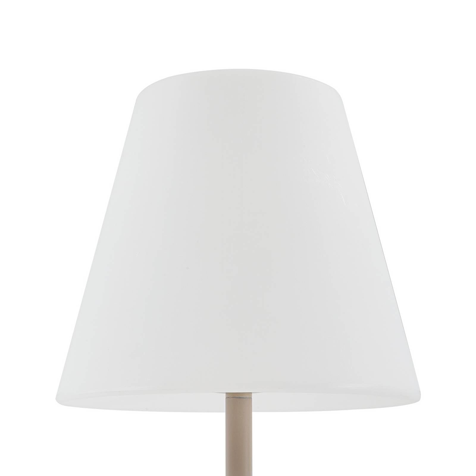 Lucande Luminaire de terrasse Jaimy Beige E27