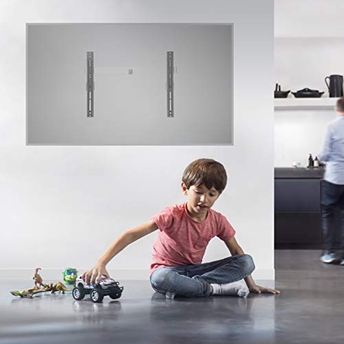 One for All for All TV -Wandhalterung neigbar - Curved 4K OLED QLED LED Flachbildfernseher - 32 bis 65 Zoll - VESA 200x200 bis 400x400… – Ansicht 3