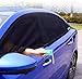 4 Pcs Car Side Window Sunshades for Renault Kangoo Kaptur Kiger Koleos KWID,Mosquito Net Cover Breathable Mesh Window Covers Blackout Side Window Sun Shades,Hatchback Models