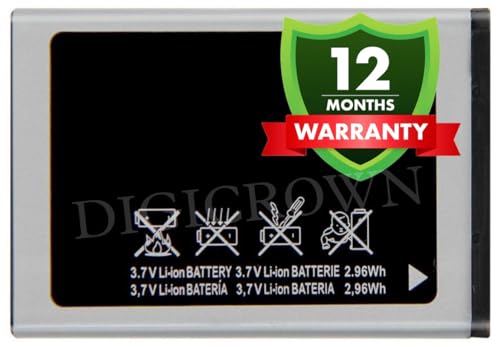 Image of Original AB463446BN Battery Compatible for Samsung Guru X200 GT-E1200Y C512 X208 1258 1250 S3030 E3100 S5150 X210 X160 S208 F519 - (800mAh) - 1 Year Warranty DF7