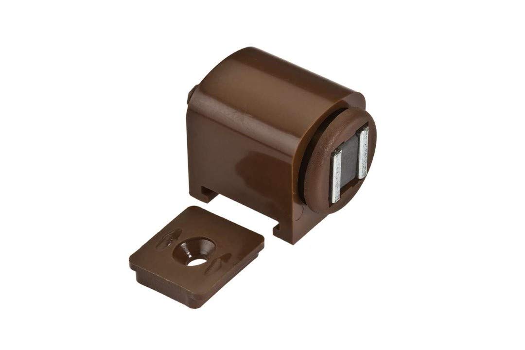 Masidef - Cierre magnético con Base de 2 Piezas, 6 kg, Color Blanco