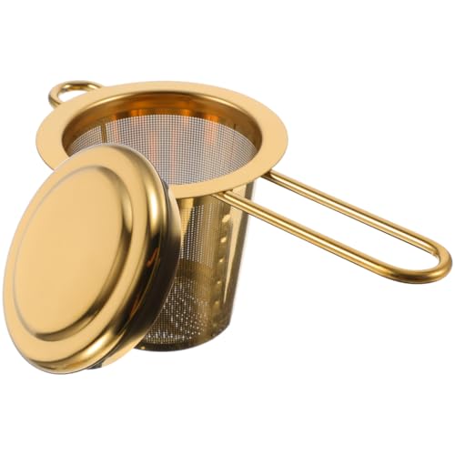 Recopilación de Coladores de té con asa disponible en línea. 45 Yardwe Infusor De Té De Acero Inoxidable Filtro De Malla Fina Para Té De Hoja Suelta Con Asa 5.90X2.75X2.55In Infusor De Té De Gran Capacidad Para Uso Diario Y Reuniones