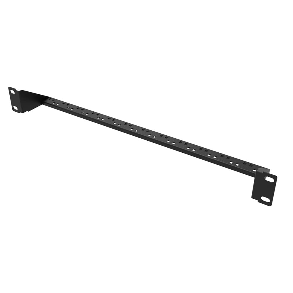 InstallerParts Cable Management Support Bar Black, 1U, 19'',5 Pack