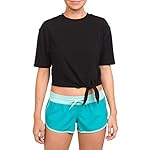 Hurley Womens Tie Front Active Tee