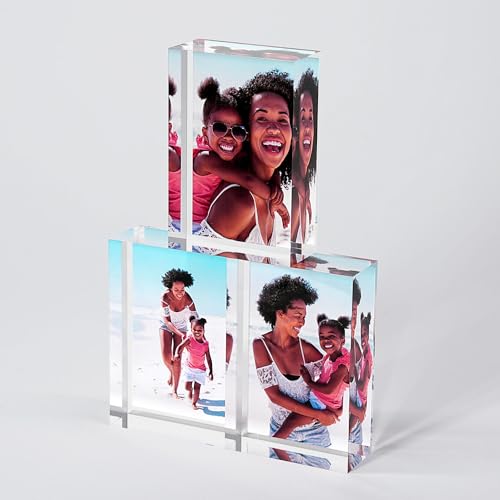 ArtPix 3D Acrylic Custom Photo Gift for Dad and Family