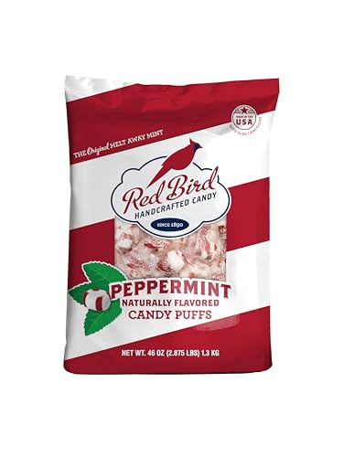 Red Bird Soft Peppermint Puffs (240 Count)Net Wt 46 oz
