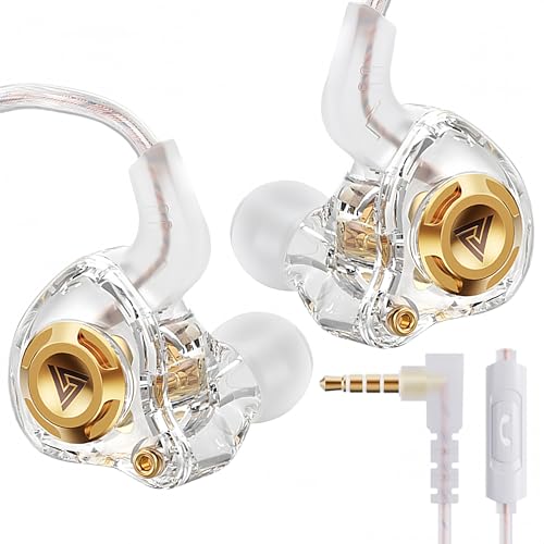 HJX QKZ AK6 SRS Wired IEM for Gaming Earbuds with MIC, in...