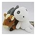 HJYAAA Juguetes De Peluche Juguetes Blandos Juego De 2 Ghibli Princess Mononoke Hime Yakkuru Kodama Soft Child Festival Gift 12 / 15Cm