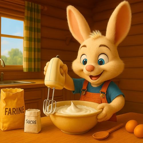 Petit Lapin - Petit Lapin et le g&acirc;teau d'anniversaire de Maman !