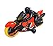 Maggie RC Motorbike for Kids - 360° Spinning Action, High-Speed LED Motorcycle, Durable Non-Toxic Design, 2.4GHz for Kids, Boys, Girls, Medium, Red, MH_TOYCAR399_T3