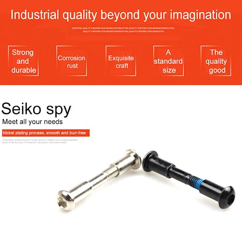 JLEivvi 2 PCS Fixed Bolt Screw Scooter Accessories Steel Folding Fixed Screw Folding Place Fixed Bolt Replacement Repair Parts for M365 Electric Scooters - Image 4