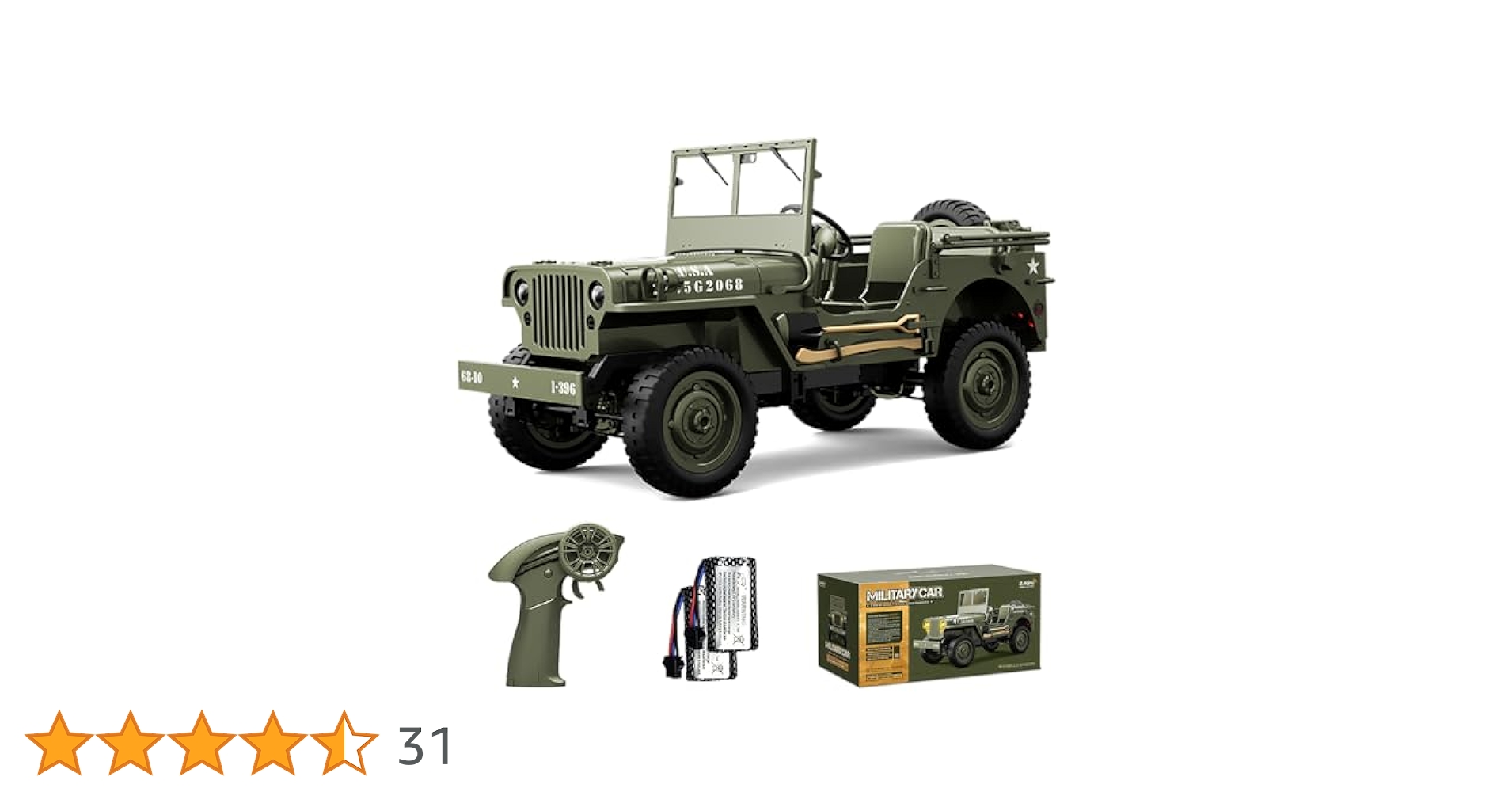 軍用 ラジコンカー 子供向け 人気 35CM 大型 オフロード ジープ 4WD 71eGZqzHYwL._UF350,350_QL50_.jpg