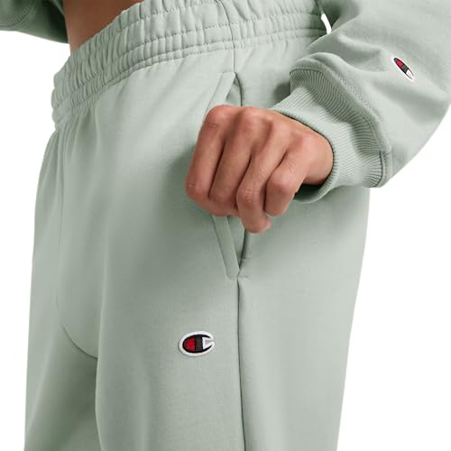 Image of Champion Women's Cinched-Bottom Fleece Sweatpants, Oversized Fit, Midweight