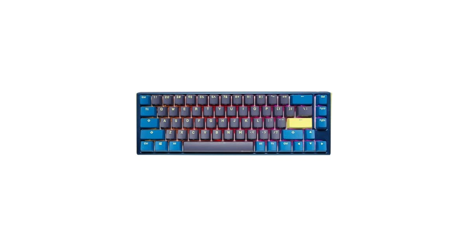 Ducky One 3 SF65% Cherry RGB シルバー軸 Amazon.com: Ducky One 3 SF 65% Mechanical Keyboard: Quack
